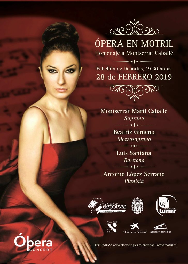 opera en motril homenaje a Montserrat caballé